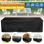 Patio Furniture Cover 110*71*28 inches inches Outdoor Furniture Set Covers Table and Chairs Seat Covers Waterproof Dust-Proof Garden