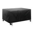 thumbnail image 1 of Patio Furniture Cover 126x126x32in, 420D Waterproof Outdoor Table Chair Sofa Cover, 1 of 9