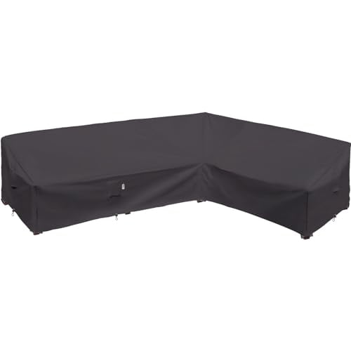 Patio Furniture Cover,Heavy Duty Outdoor Sectional Sofa Cover, 120"X90