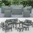 thumbnail image 1 of Patio Furniture Cover for Latitude Run 7 Piece Sofa Seating Group, Weather resistant Cover for Outdoor Conversation Set, 1 of 7