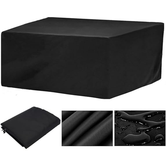 Patio Furniture Covers, Outdoor Couch Cover Waterproof 40 x 40 x 34 Inch Outside Dining Set Cover Table and Chair Covers Heavy Duty, Durable Rectangular (40"L x 40"W x 34"H // 100x100x85cm)