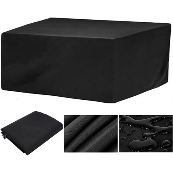 Patio Furniture Covers, Outdoor Couch Cover Waterproof 43 x 43 Inch, Outside Dining Set Cover Table and Chair Covers Heavy Duty, Durable Rectangular (43"L x 43"W x 33.4"H // 110x110x85cm)