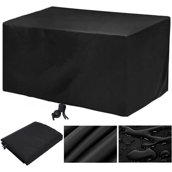 Patio Furniture Covers, Outdoor Couch Cover Waterproof 56 x 40 Inch Outside Dining Set Cover Table and Chair Covers Heavy Duty, Rectangular (56"L x 40"W x 28"H // 140x100x70cm)