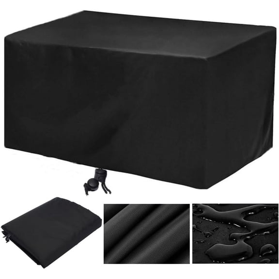 Patio Furniture Covers, Outdoor Couch Cover Waterproof 68 x 44 x 28 Inch, Outside Dining Set Cover Table and Chair Covers Heavy Duty, Durable Rectangular (68"L x 44"W x 28"H // 170x110x70cm)