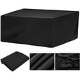 thumbnail image 1 of Patio Furniture Covers, Outdoor Couch Cover Waterproof 82.6 x 47.2 Inch Outside Dining Set Cover Table and Chair Covers Heavy Duty, Rectangular (82.6"L x 47.2"W x 28"H // 210x120x71cm), 1 of 7