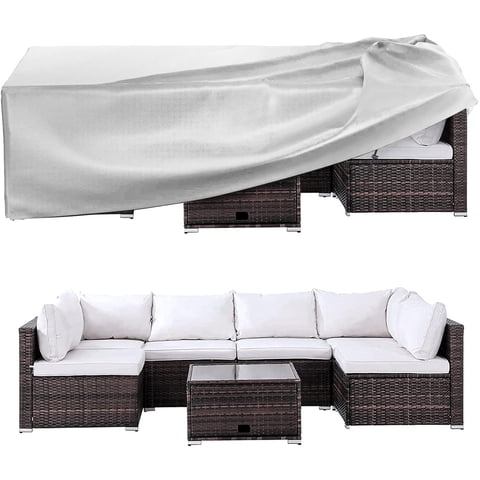 Patio Furniture Covers, Outdoor Furniture Cover Waterproof, General Purpose, Outside Table and Chair Covers, Heavy Duty Oxford Patio Table Cover for Outdoor Table Chair Sofa(70.86"L×47.24"W×29.13"H)
