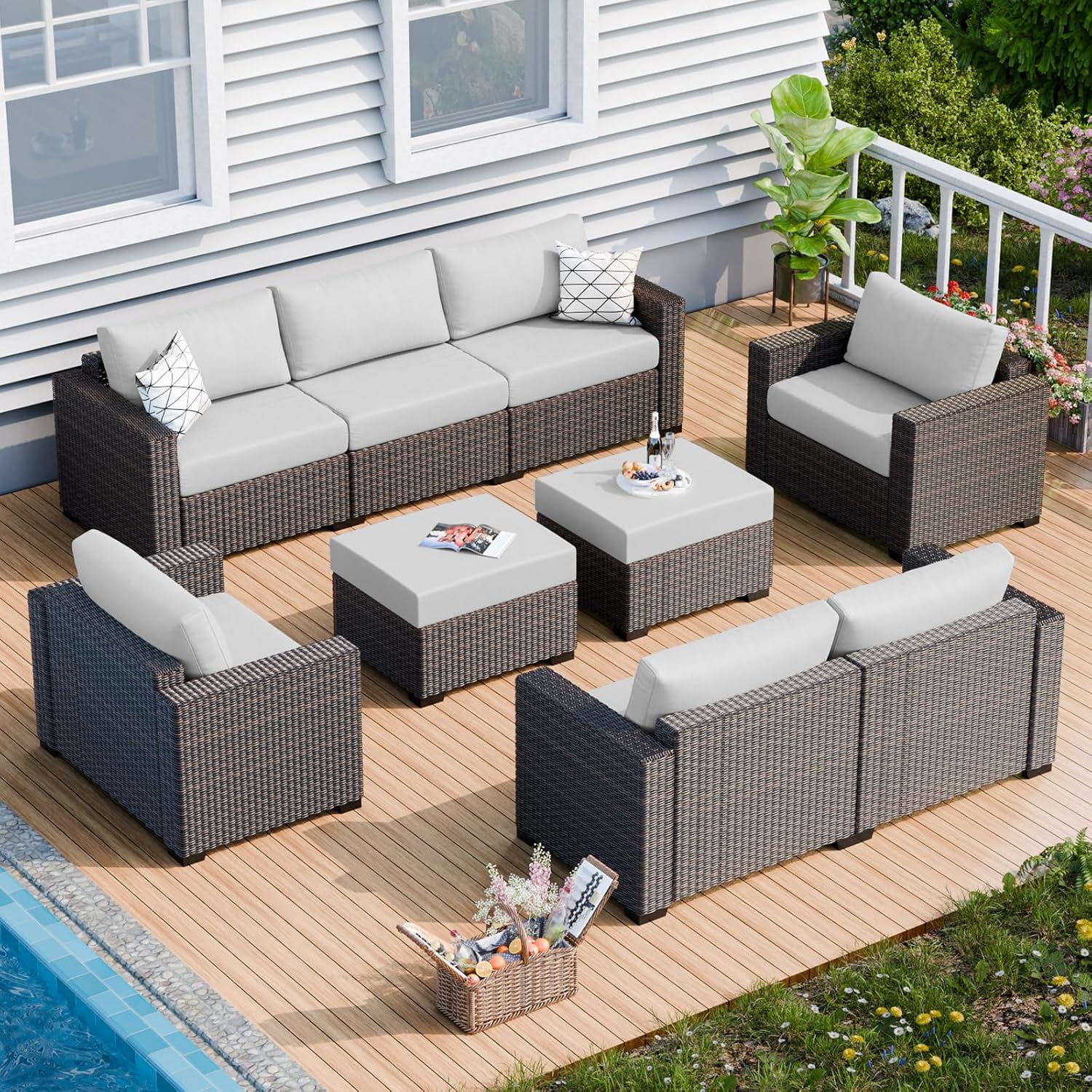 Comfortable patio set sale