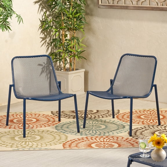 Patio Furniture Sets, KINCAID CHAIR, Navy Outdoor Furniture Sets,Iron Outdoor Dining Sets, Garden & Outdoor & Patio Furniture Patio Furniture Sets KINCAID CHAIR