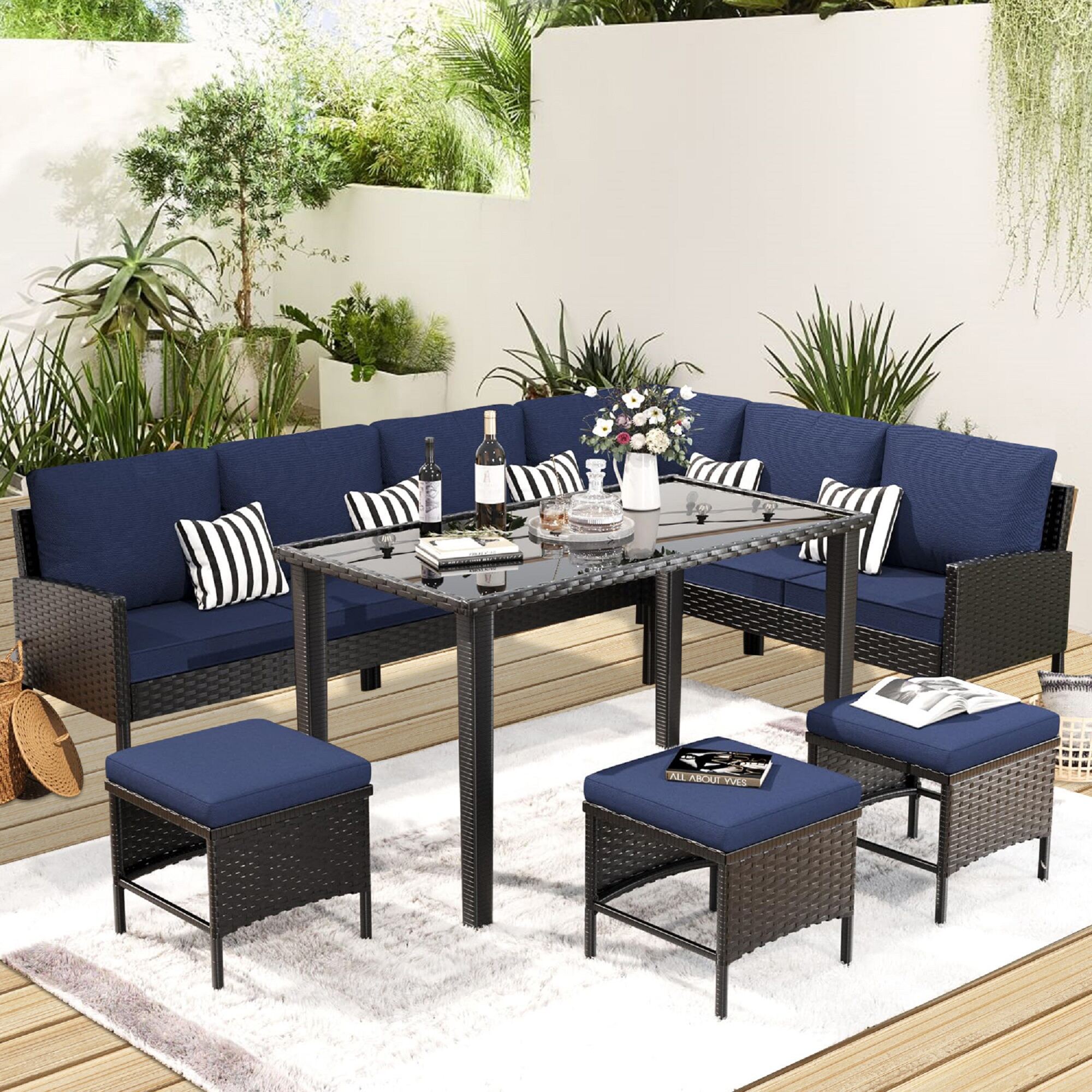 Photo inspiration: Fresh Look at Patio Furniture Sets Small Space Patio Furniture 7 Piece Outdoor