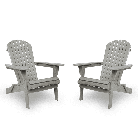 Patio Furniture Wood Lounge Patio Chair for Garden Outdoor Wooden Folding Embossed Adirondack Chair Set of 2 Solid Cedar Wood Lounge Patio Chair with Wood Grain,Outdoor Sofa