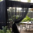 Patio Garden Mosquito Net Adjustable Porch Mesh Outdoor Curtain