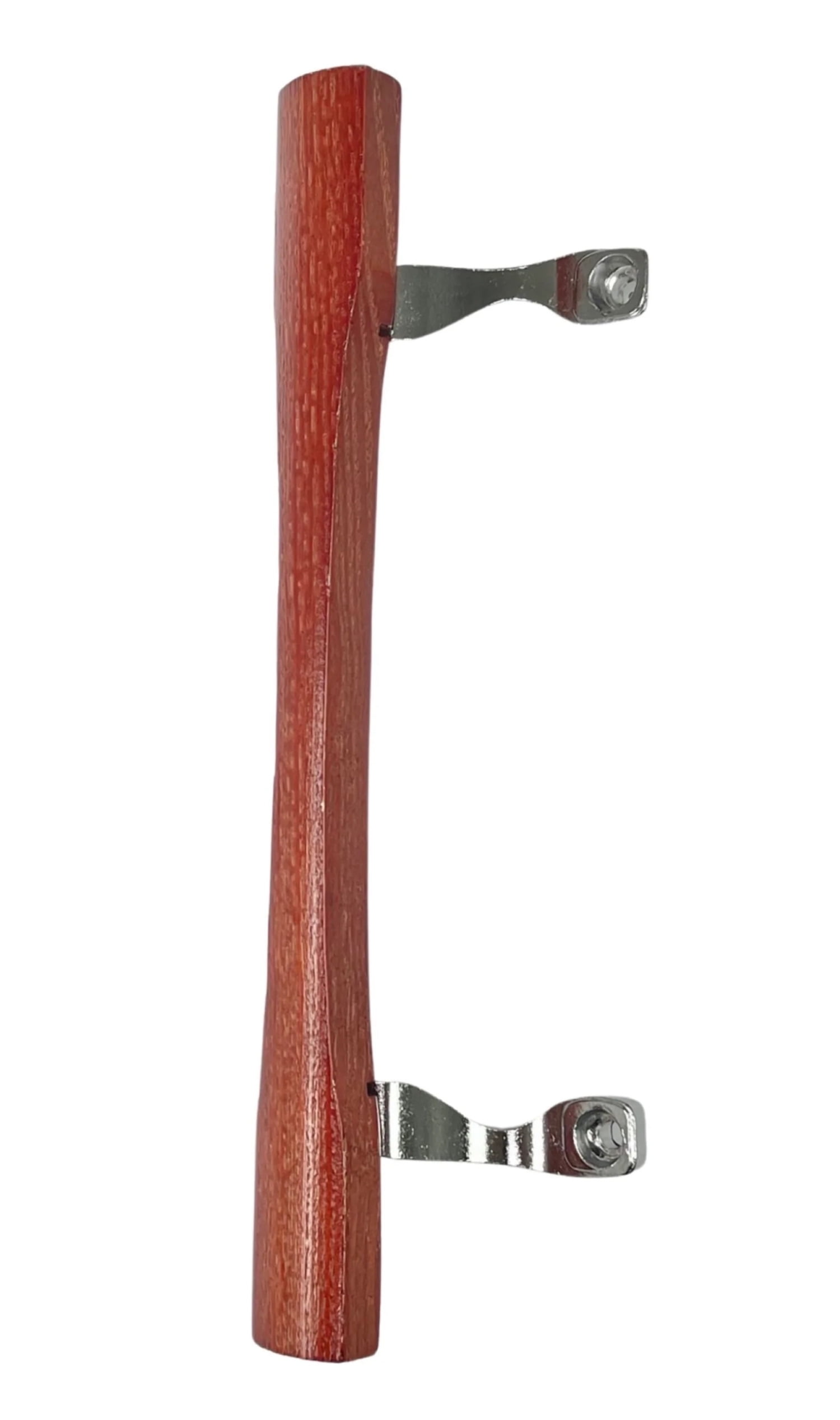 Patio Glass Door Wood Handle Set Replacement Chrome with Wood Door