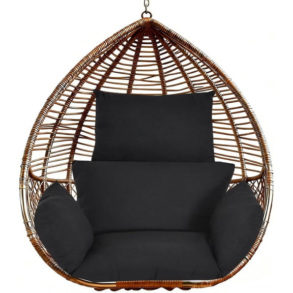 Patio Hanging Egg Chair Cushion Replacement Thicken Seat Pad Hammock Swing Chair Cushion for Patio Garden Bedroom