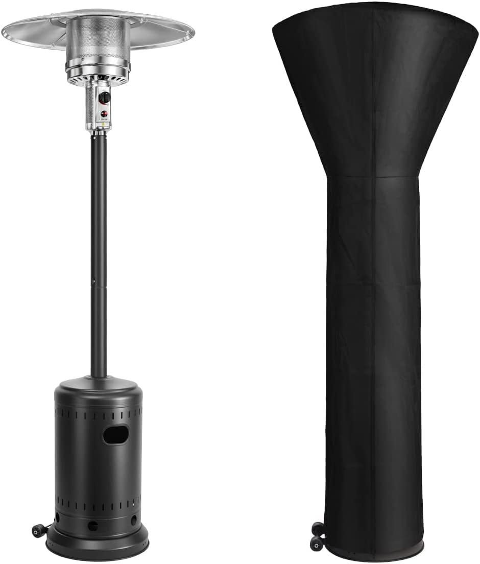 Patio Heater, 50,000 BTU Propane Outdoor Heater, Floor Standing Heater