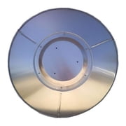Patio Heater Reflector Shield - 4PC Aluminum Replacement Dome Top - Universal Fit for Tall Outdoor Heaters - Heat Reflector Kit - Highland