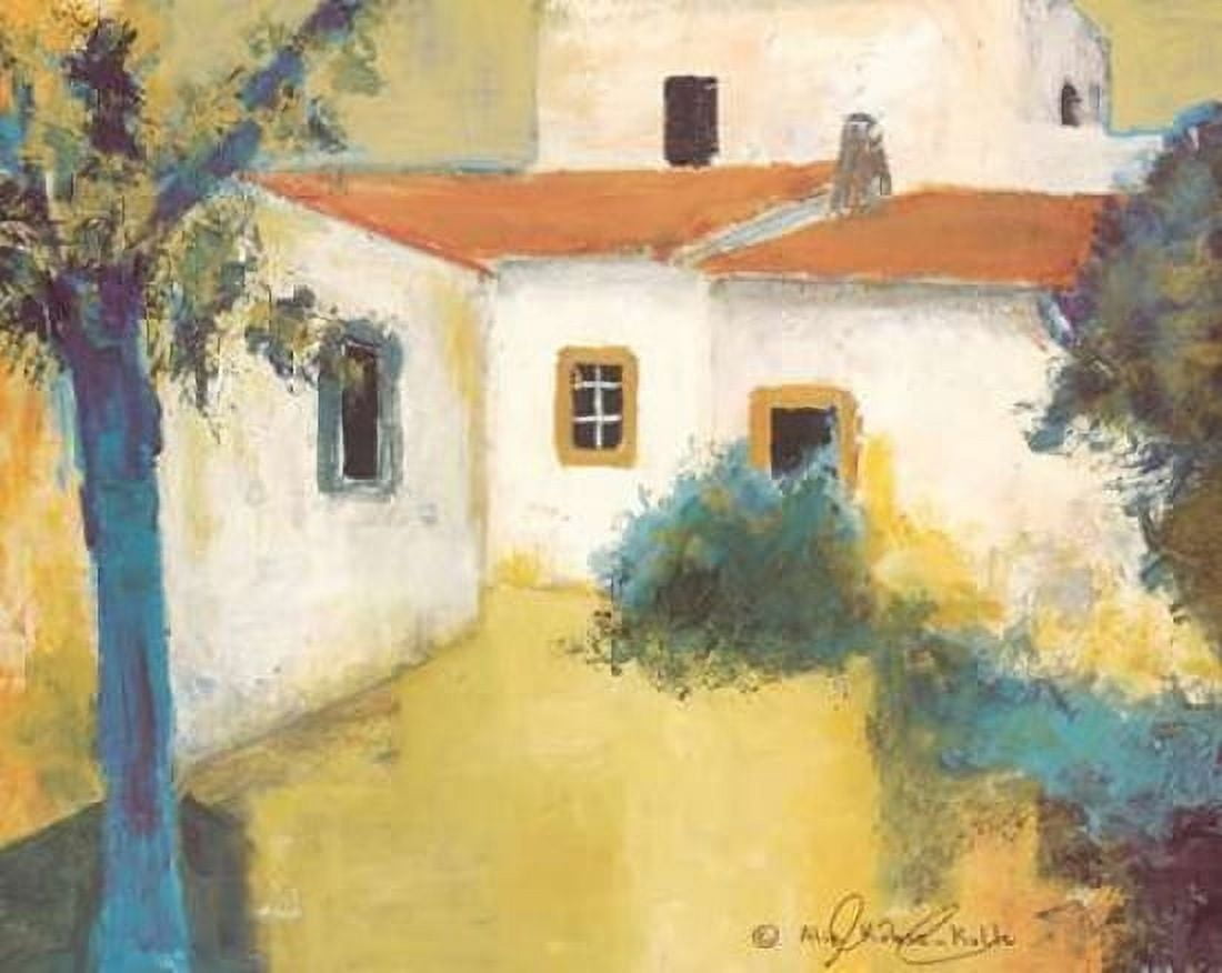 Patio I Canvas Art - Alie Kruse-kolk (24 x 30)