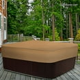 thumbnail image 1 of Patio Large Waterproof - Outdoor Patio Square Hot Tub Cover Cap Washable - Heavy Duty Furniture 94 Inch Tub cover, 1 of 5