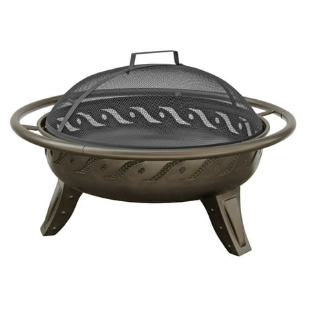 Landmann - Patio Lights Firewave VSB Fire Pit - Metallic Brown
