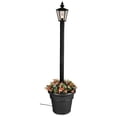 thumbnail image 1 of Patio Living Cambridge 00411 Single Lantern Planter-Color:Cast Iron, 1 of 3