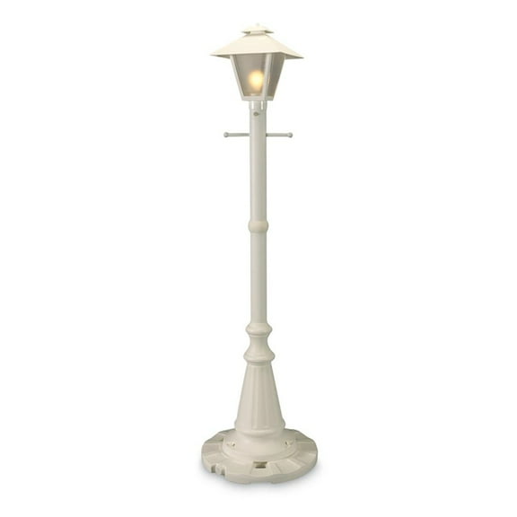 Cape Cod 67001 - White - Single Coach Lantern Patio Lamp