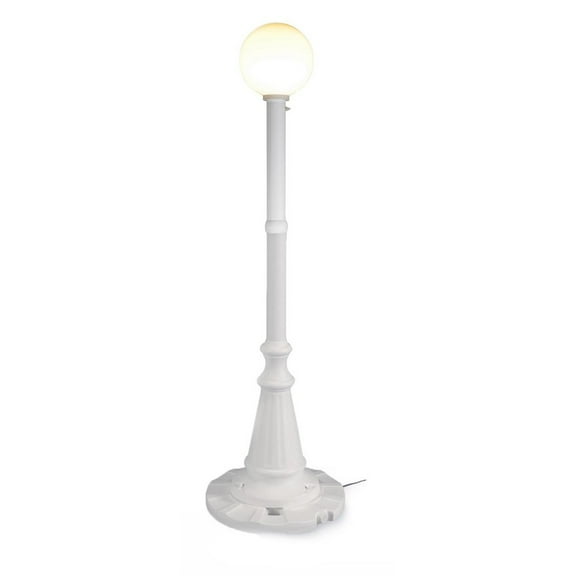 Patio Living Concepts Milano 69001 - White with White Globe Lantern