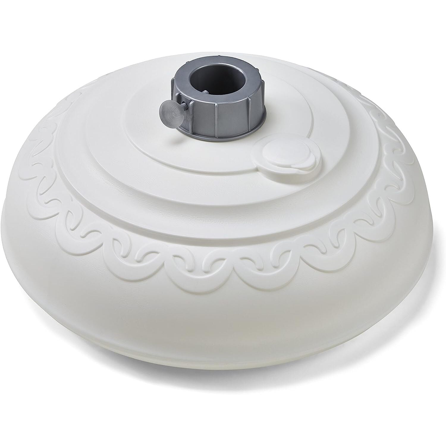 Patio Living Concepts White 30LB UMBRELLA BASE