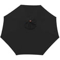 thumbnail image 1 of Patio Market Umbrella Replacement Cover Durable Polyester Fabric Outdoor Shade Heavy Duty Weather, 1 of 7