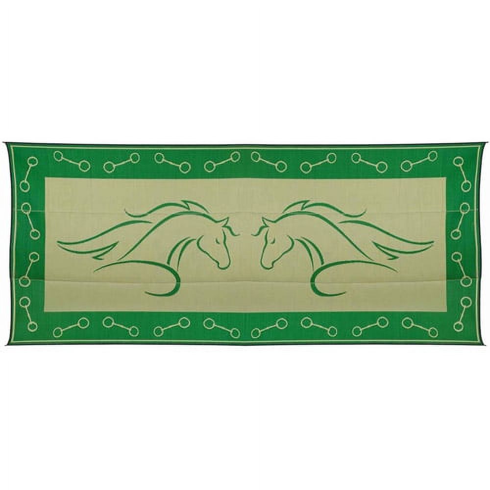 Patio Mats Horse Head Patio Mat