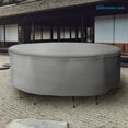 thumbnail image 1 of Patio Medium Waterproof Round Table & Chair Cover - Outdoor Patio Table Chair Combo Washable - Heavy Duty Furniture 88 Inch Combo Cover, 1 of 5