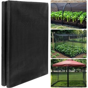 Patio Mosquito Balcony Netting Screen for Porch, Mesh Bug Porch Netting Screen for Patio Apartment (12x10FT) Black 12x10FT