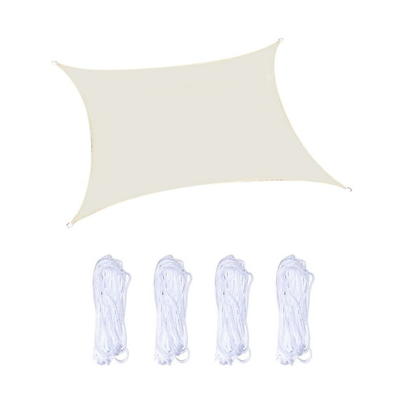 Patio Outdoor Sun Shade Cover for Garden, Waterproof Rectangle Sun Protection for Backyard or Deck