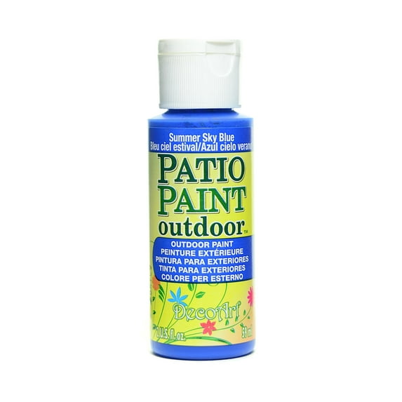 Patio Paint summer sky blue, 2 oz. (pack of 8)