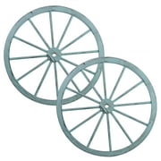 Patio Premier 32" Wooden Wagon Wheel, 2 PK