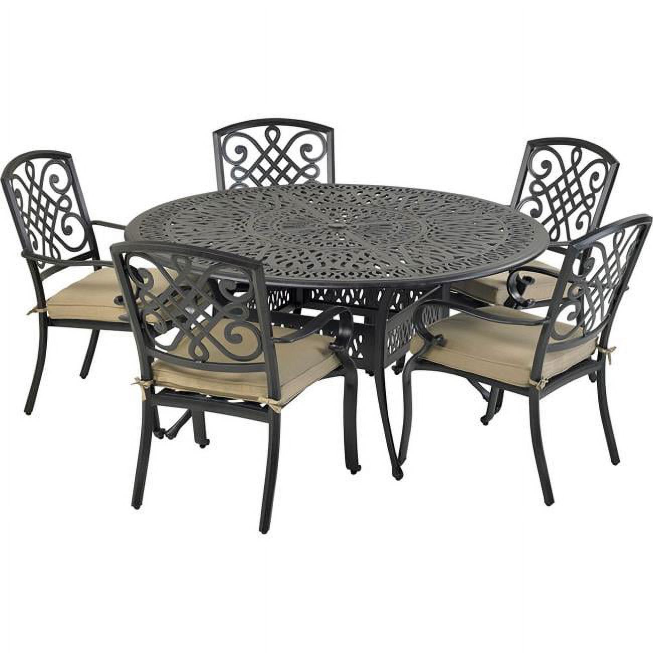 Patio Resort Lifestyles RDTMN60BT1 Bridgetown Dining Set 6 Piece