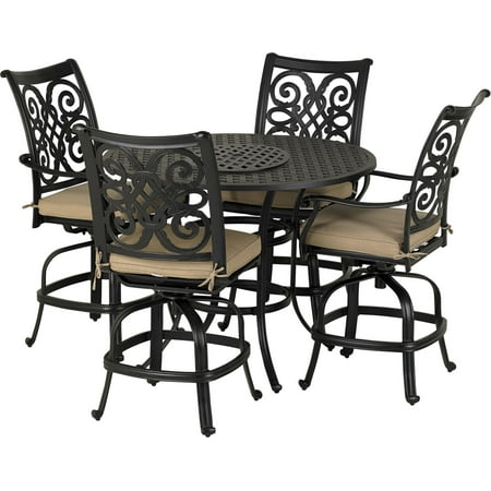 Patio Resort Lifestyles RCTWR48-VC2 Venice Counter Set - 5 Piece
