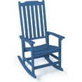thumbnail image 1 of Patio Rocking Chair, Oversized Rocker Chair for Adult, All Weather Rocking Chair Outdoor, High Back Porch Rocker, Rocking Chairs for Garden, Backyard, Poolside,380lbs, 1 of 8