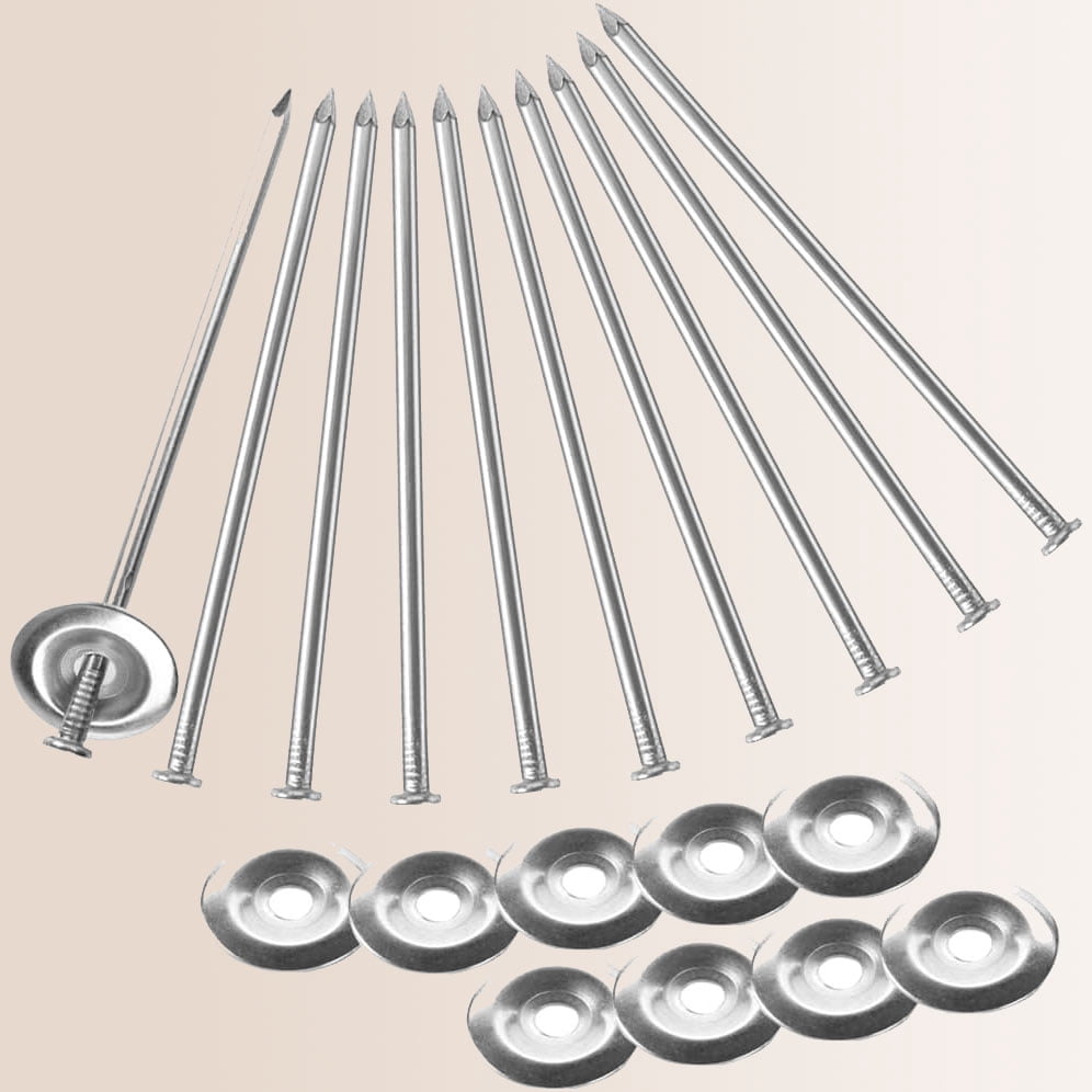 Patio Rug Stakes Outdoor Stainless Steel RV Mat Stakes Rug Spikes Patio Ground Stakes for Garden Camp Rug Outside Mat Carpet Tent