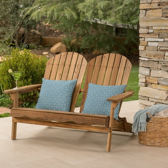 Patio Seating, MALIBU ADIRONDACK LOVESEAT, Outdoor Seating, Garden Seating,