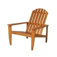 Patio Sense 64166 Jura AIF4 Wooden Adirondack Lounge Low Slung Chair