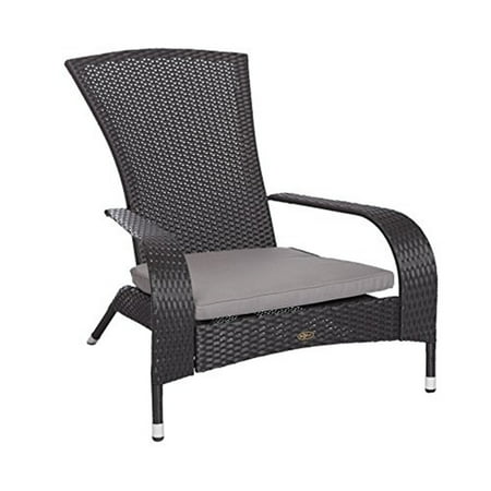 Patio Sense - Coconino Wicker Black Chair