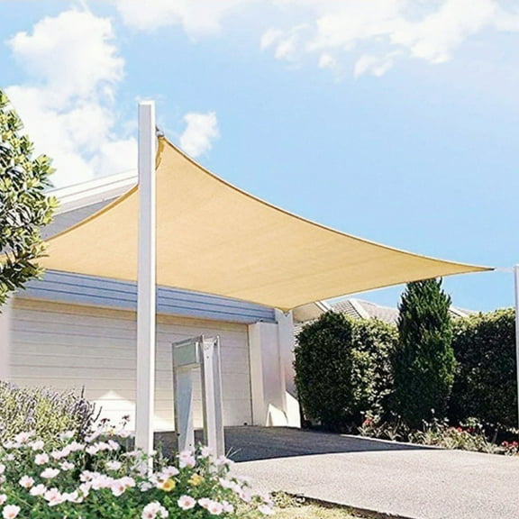 Patio Shade Canopy,Sports & Outdoors Sunshade 90% Shade Fabric Sun Shade Cloth Privacy Screen With Reinforced Grommets For Patio Garden Pergola Cover Canopy(Beige 10*7ft)from ANMUYUM