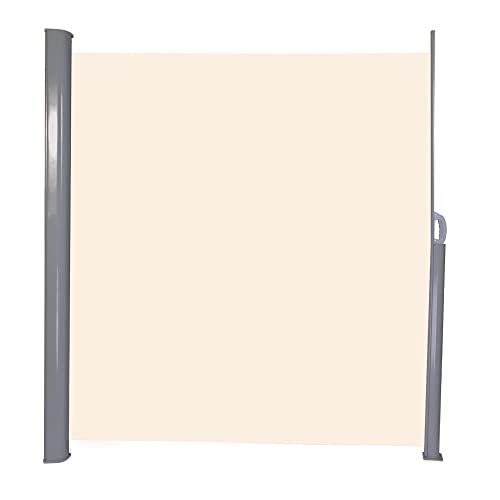 Patio Side Awning Wall Mounted Retractable Waterproof Sun Shade Screen