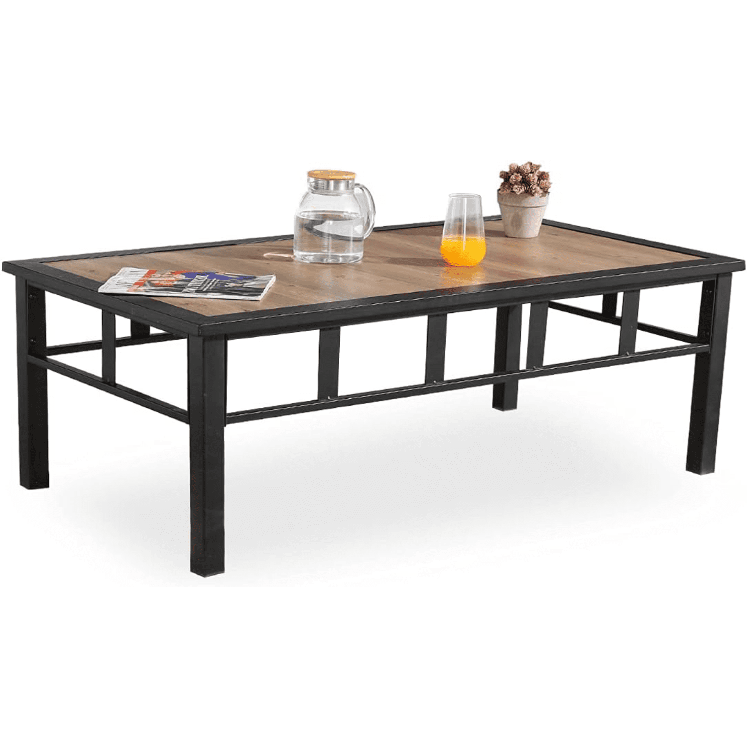 Patio Side Table Aluminum Composite Panel Outdoor Table Weather