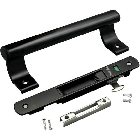 Patio Sliding Door Handle SetDiec Non-KeyedSliding Glass Door Handle Set,Replace Old or Damaged Door Handles Quickly and Easily Perfect for Patio