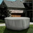 thumbnail image 1 of Patio Small Waterproof Round Oval Table & Chair Cover - Outdoor Patio Table Chair Combo Washable - Heavy Duty Furniture 88 Inch Combo Cover, 1 of 5