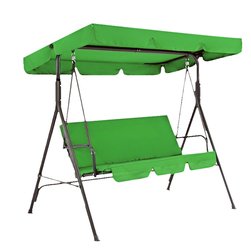 Patio Swing Canopy Cover Set Swing Replacement Top Cover + Swing