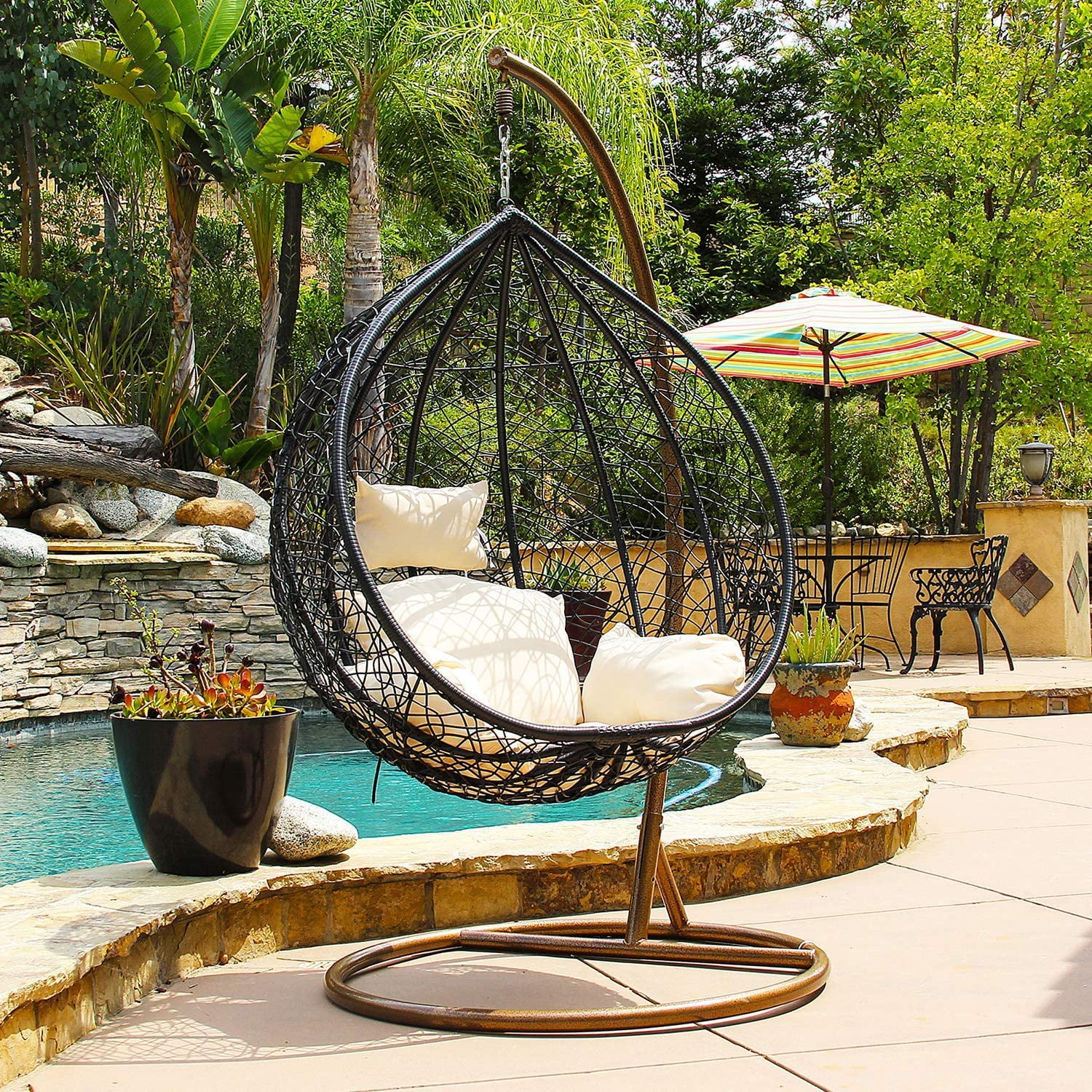Indoor outdoor teardrop pet swing sale