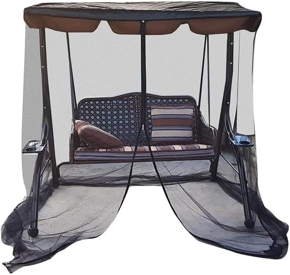 Patio Swing Mosquito Netting, Outdoor Swing Chair Mosquito Net, Garden