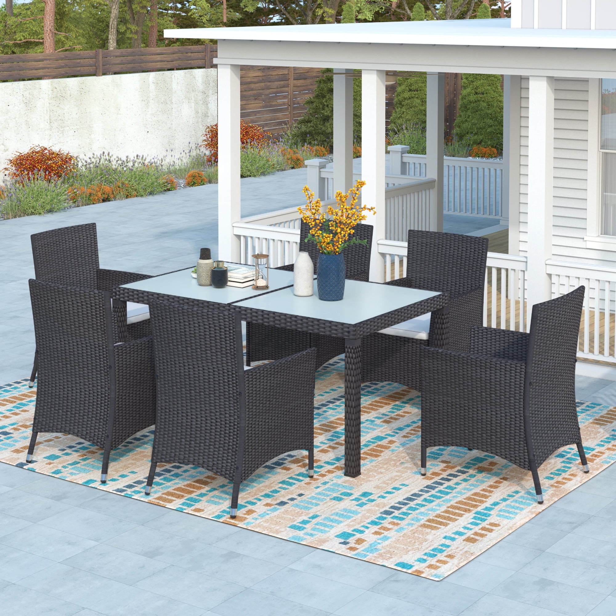 Porch on sale table chairs
