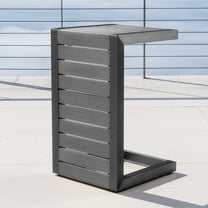 Patio Table In Grey - Aluminum, Versatile & Practical Furniture Aluminum Functional For Outdoors